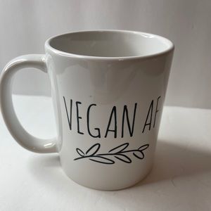 Vegan Af Mug Vegan Gifts Ceramic Coffee Cup 11oz